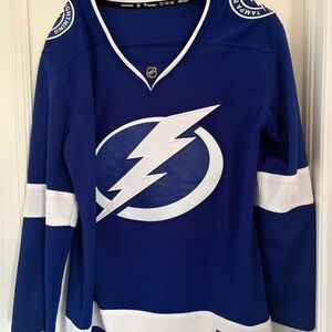 Fanatics Royal Blue and White Jersey